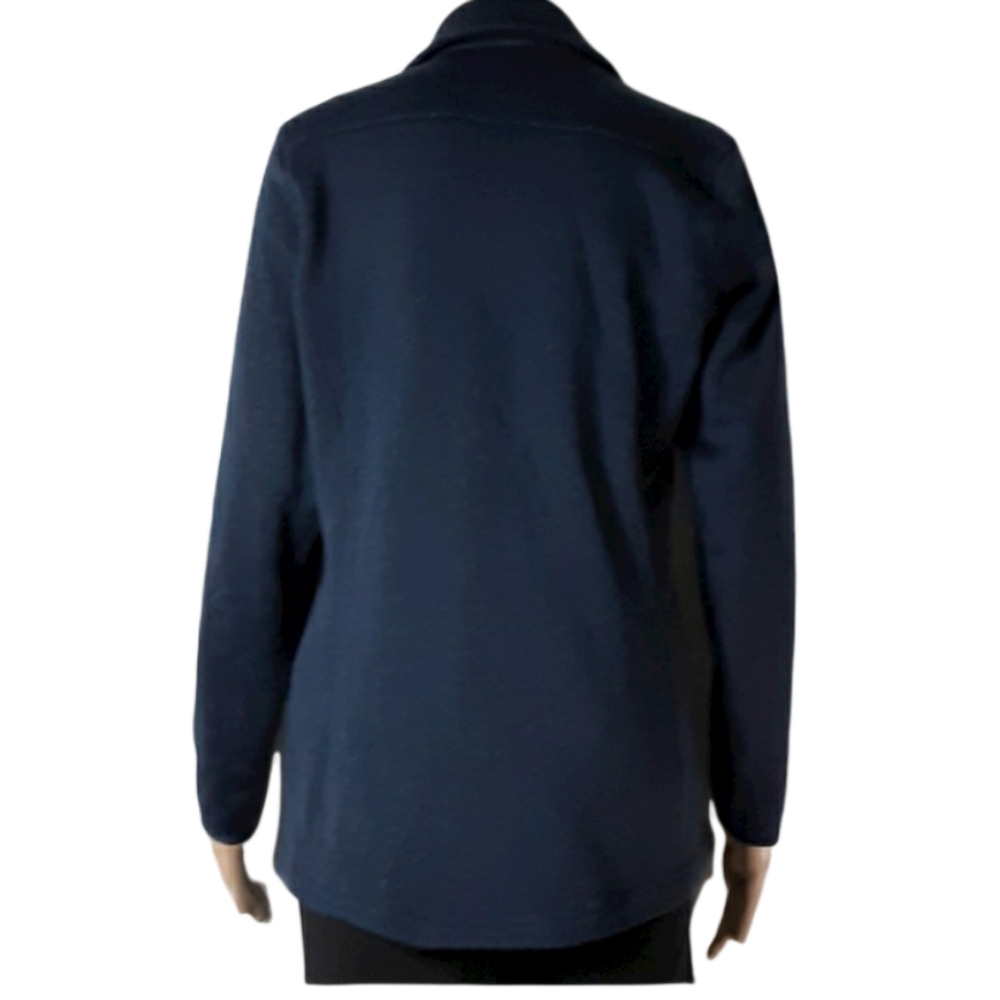 Eddie Bauer knit peacoat size medium - Picture 2 of 7